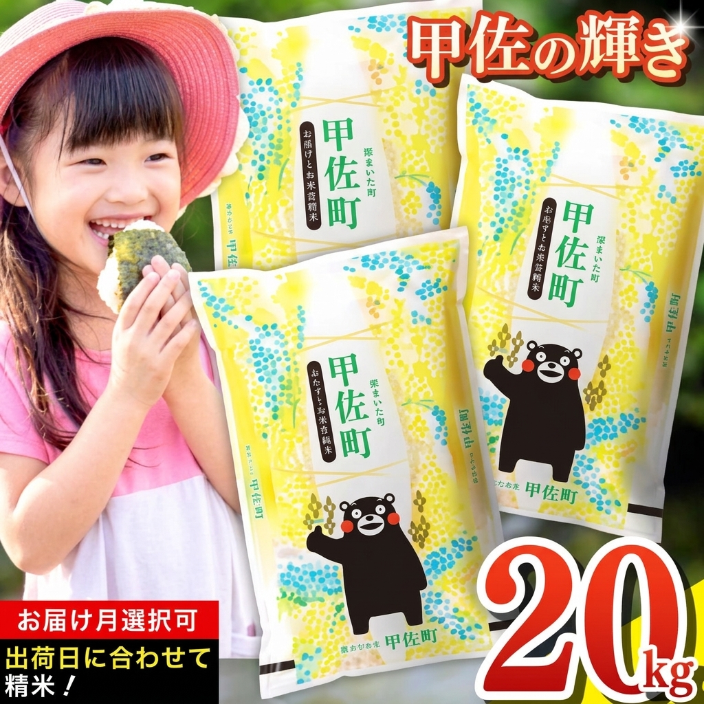 甲佐の輝き 精米20kg